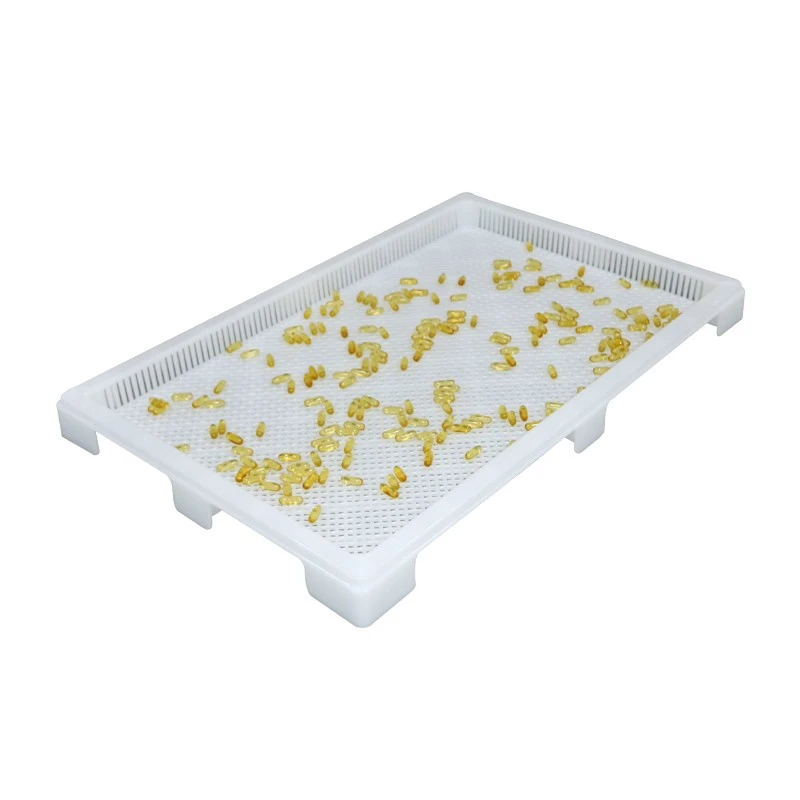 One of the actual application scenarios of the softgel dry tray